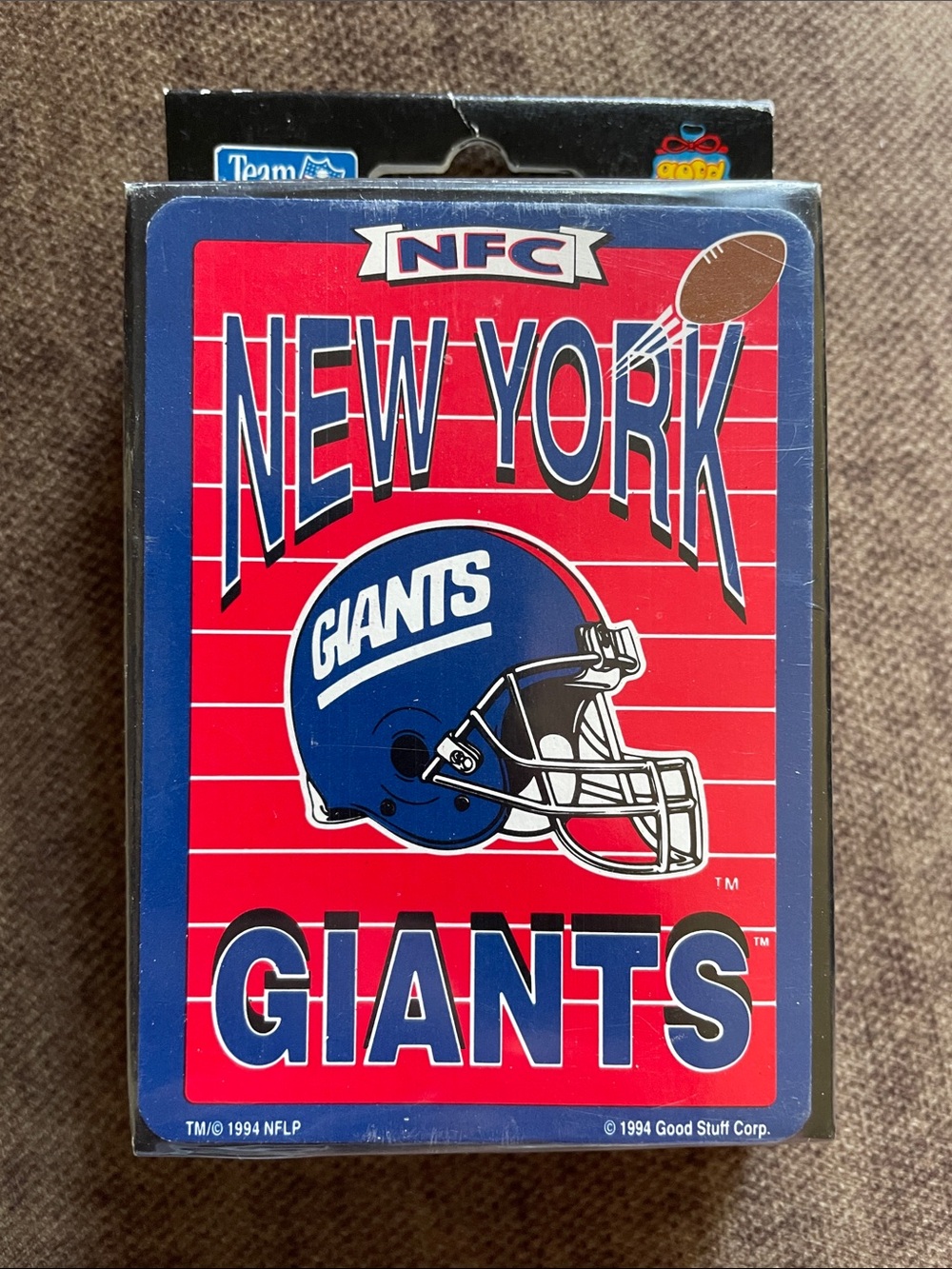 NEW YORK GIANTS PLAYING CARDS 1994 NWT